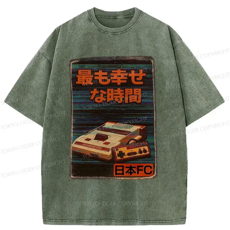 Kyoto-Lion Vintage Japanese Items Washed T-Shirt