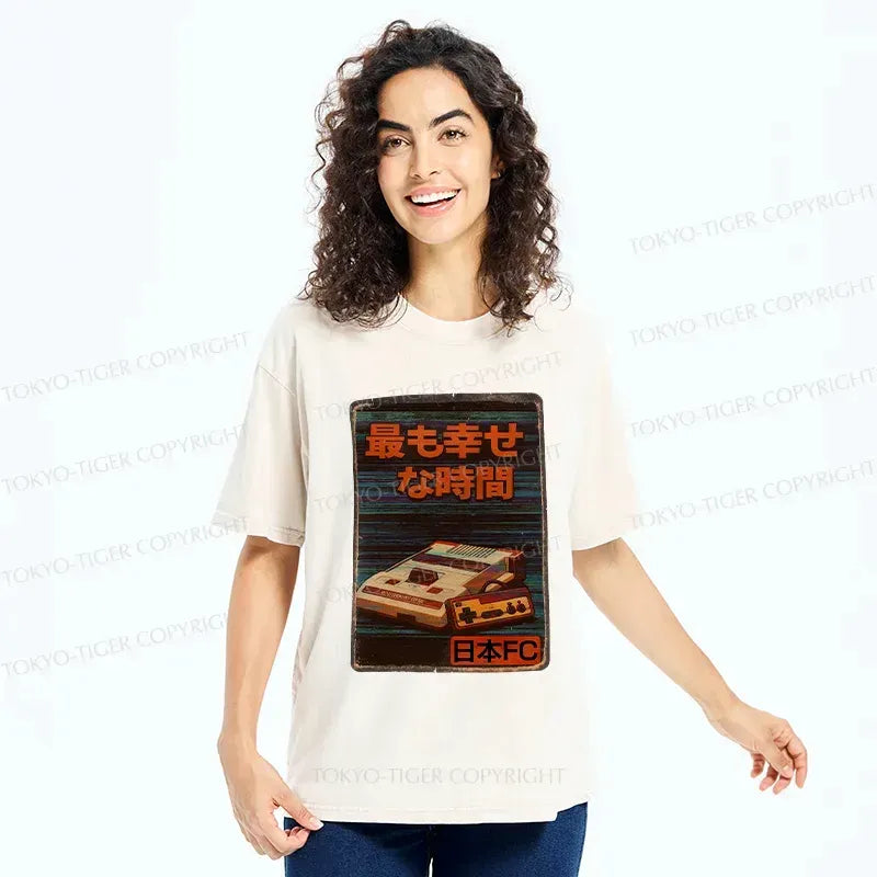 Kyoto-Lion Vintage Japanese Items Washed T-Shirt