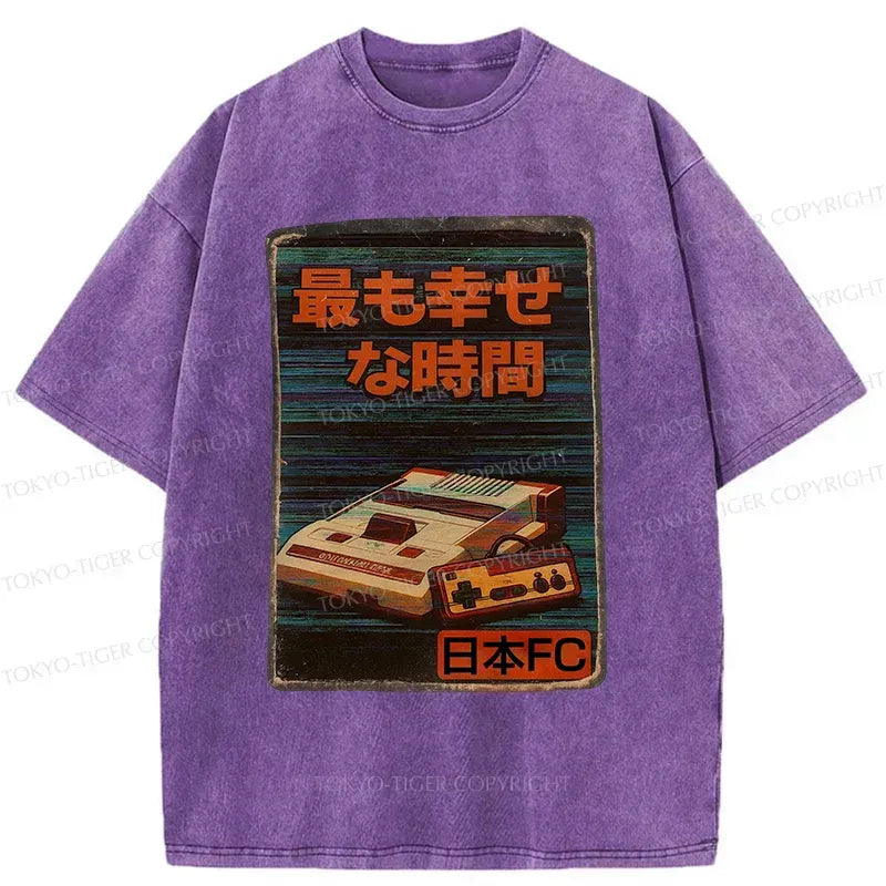 Kyoto-Lion Vintage Japanese Items Washed T-Shirt