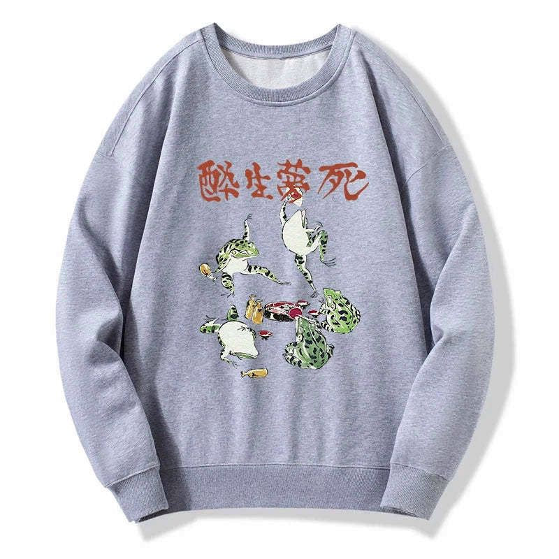 Kyoto Lion Frog Pullover Free Shipping