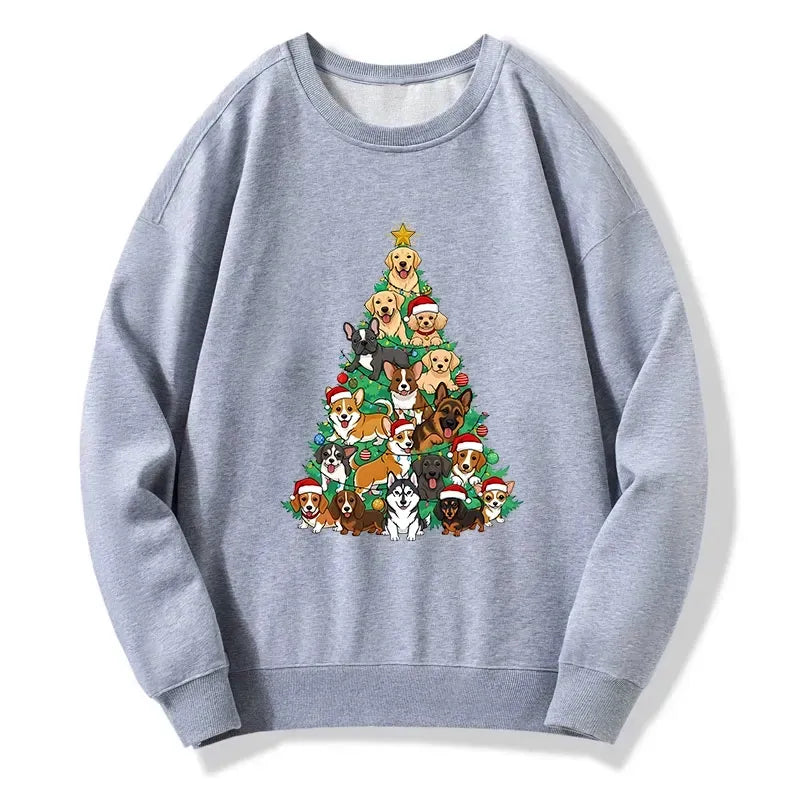 kyoto lion christmas tree sweatshirt on sale