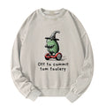 Frog Riding Balance Scooter Sweatshirt
