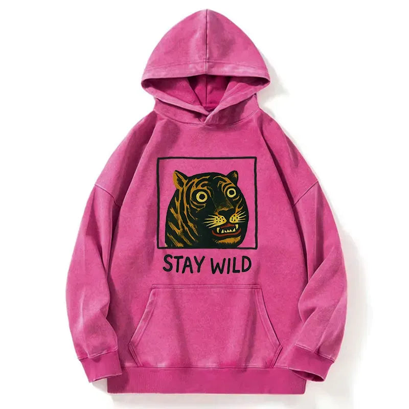 Japanese Style Tiger Hoodie for Streetwear
