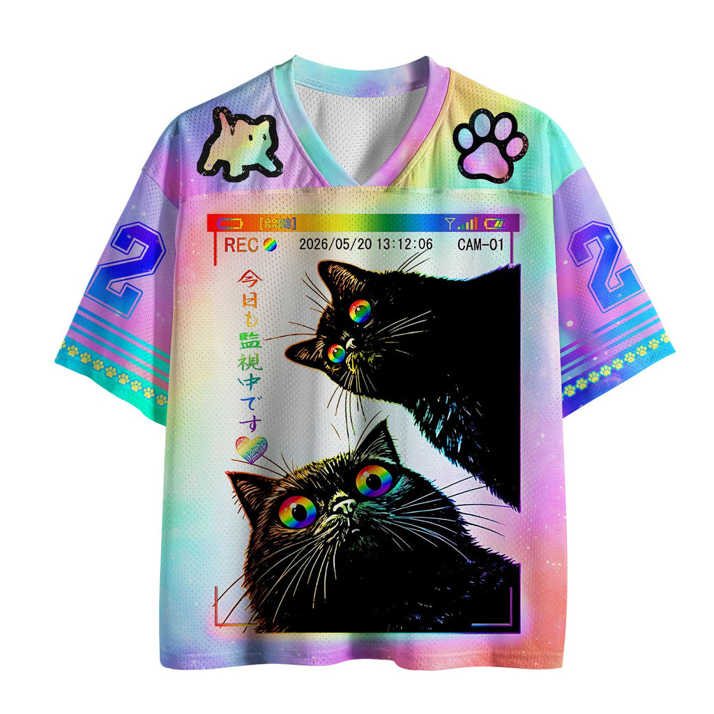 cat lover mesh jersey trending gift