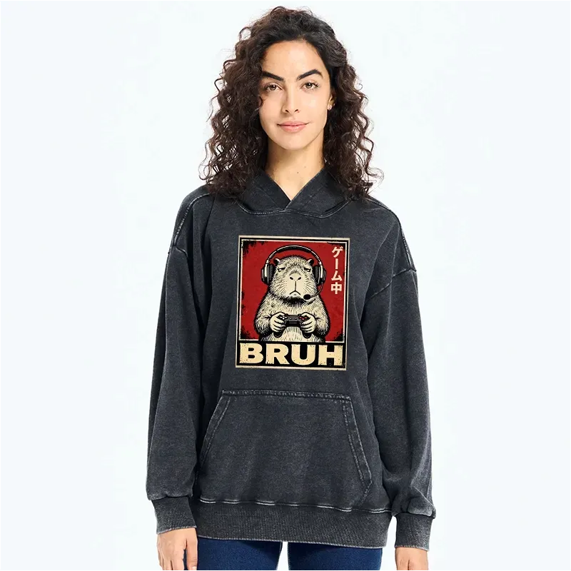 washed unisex hoodie comfortable gift