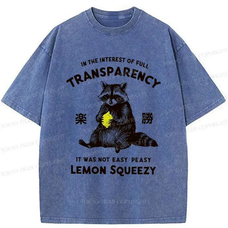 Washed Unisex T-Shirt for Summer Vacation
