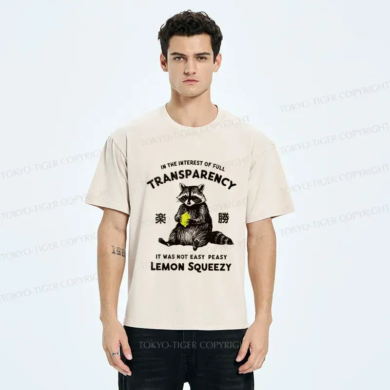 Washed Unisex T-Shirt for Summer Vacation