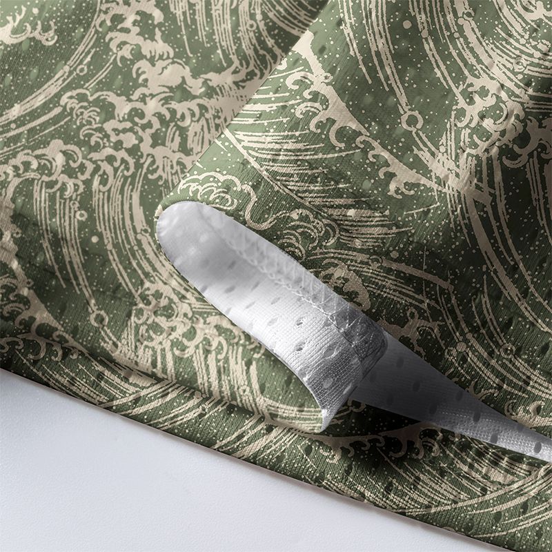 Kyoto-Lion Octopus Sage Mesh Jersey