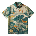 Kyoto Lion Koi Shirt for Streetwear