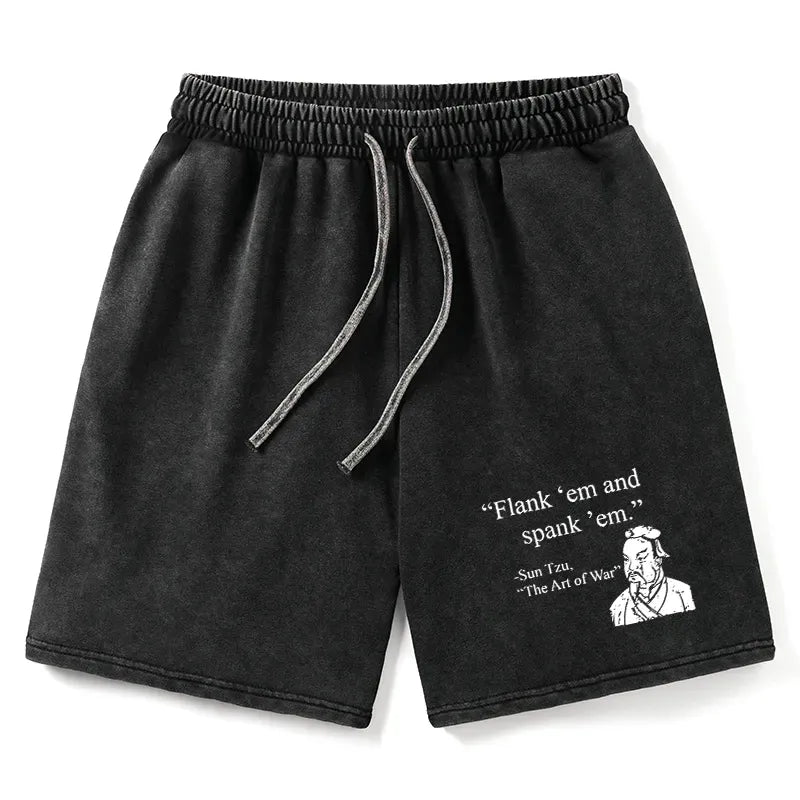 Japanese Art of War Shorts on Sale
