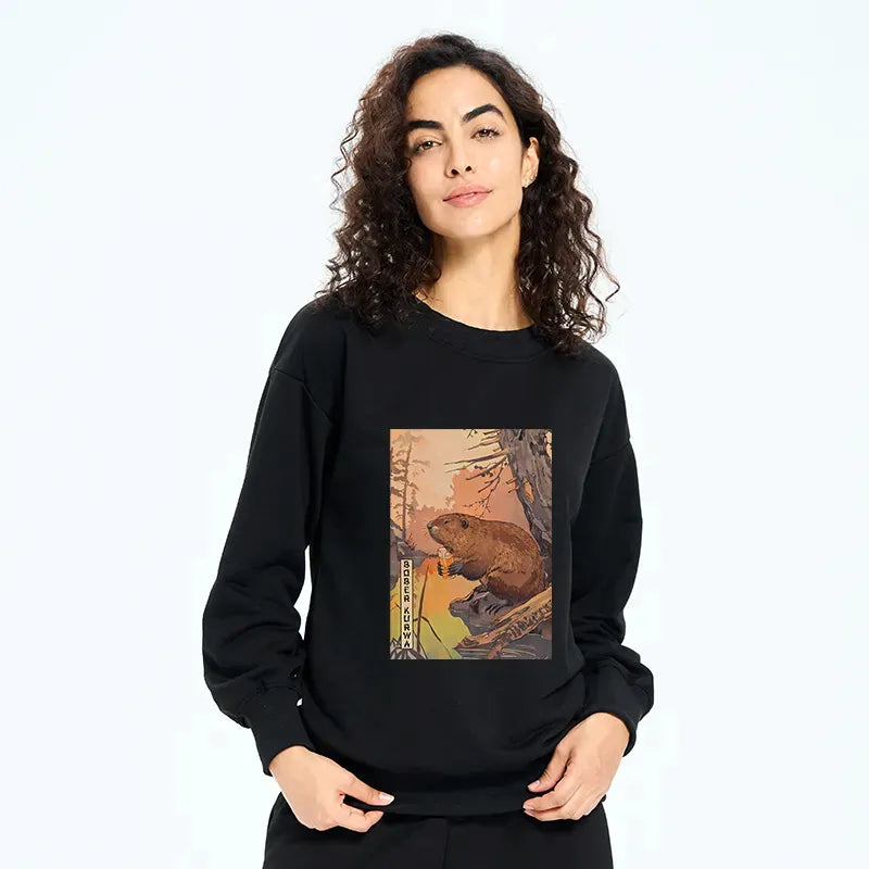 Retro Japanese sweatshirt on sale for men