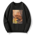 Retro Japanese sweatshirt on sale for men