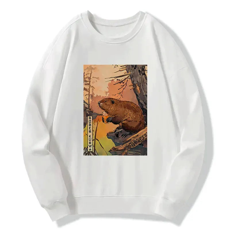Kyoto lion vintage sweatshirt for streetwear