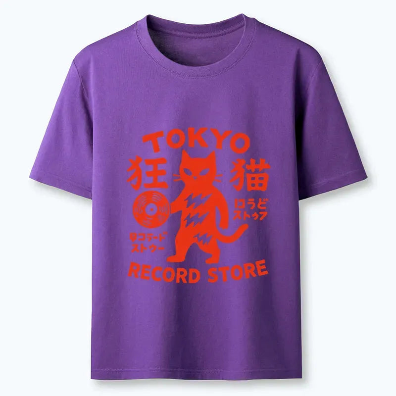 Vintage Ukiyo-e Cat T-Shirt Gift Idea