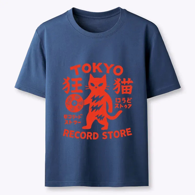 Vintage Ukiyo-e Cat T-Shirt Gift Idea