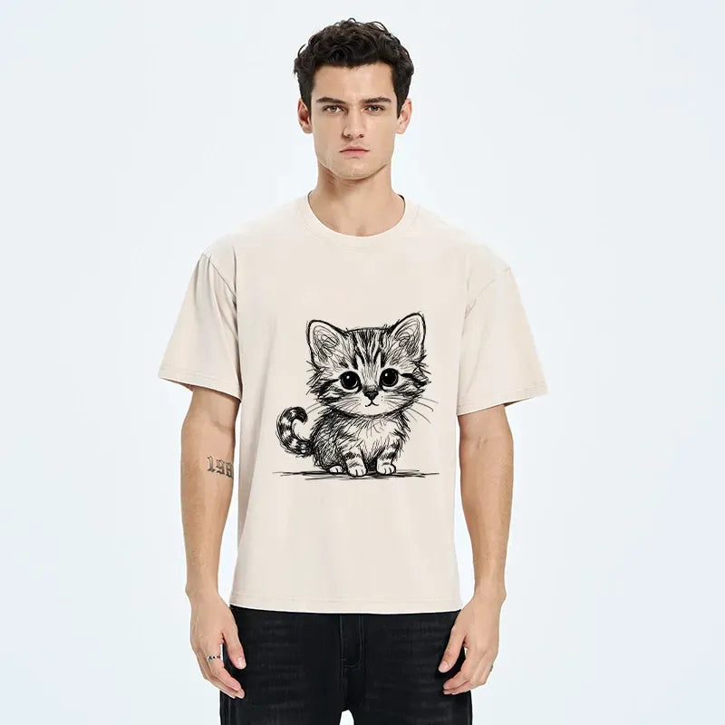 Vintage Kyoto Cat T-Shirt on Sale