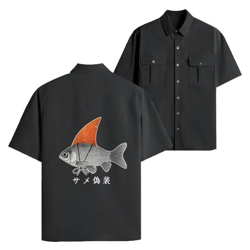 Unisex Fish Disguise Shirt Daily Wear