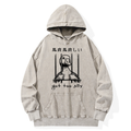 Japanese vintage lion hoodie daily wear