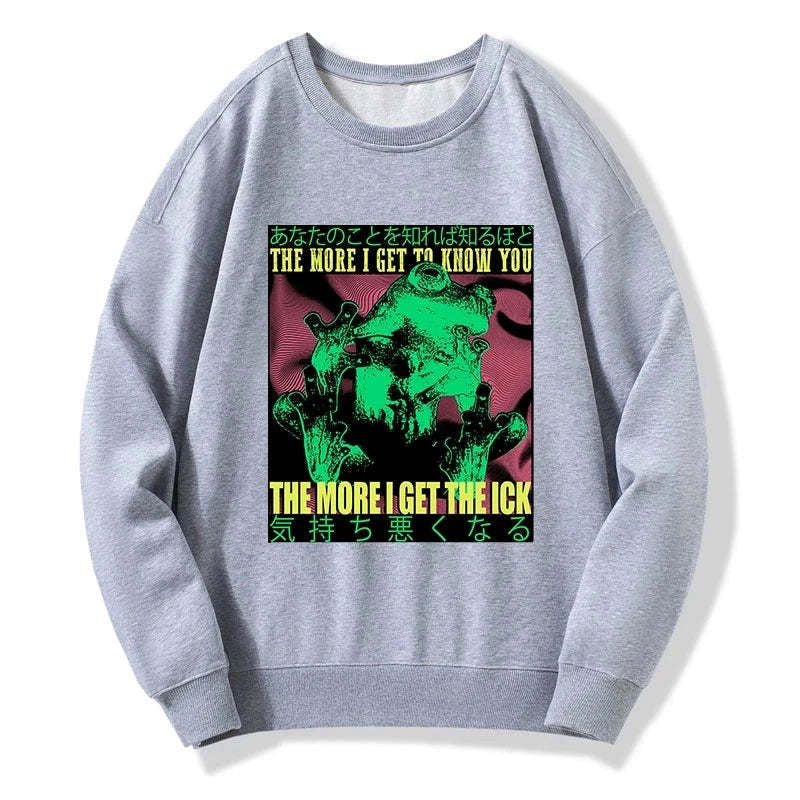 Japanese Frog Design Sweatshirt Gift Idea