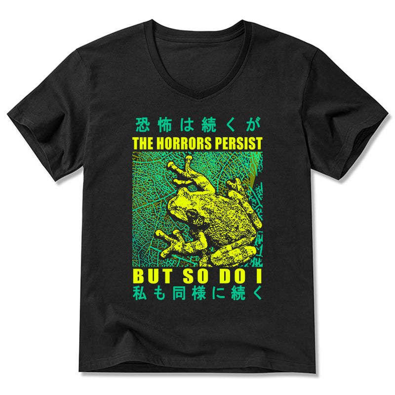 unisex cotton v neck shirt for summer