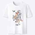 Kyoto-Lion Funny Screw Robot Destroying City Classic T-Shirt