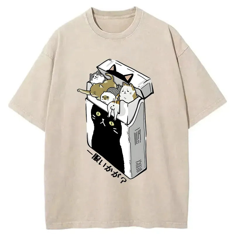 vintage kyoto lion tee for daily wear