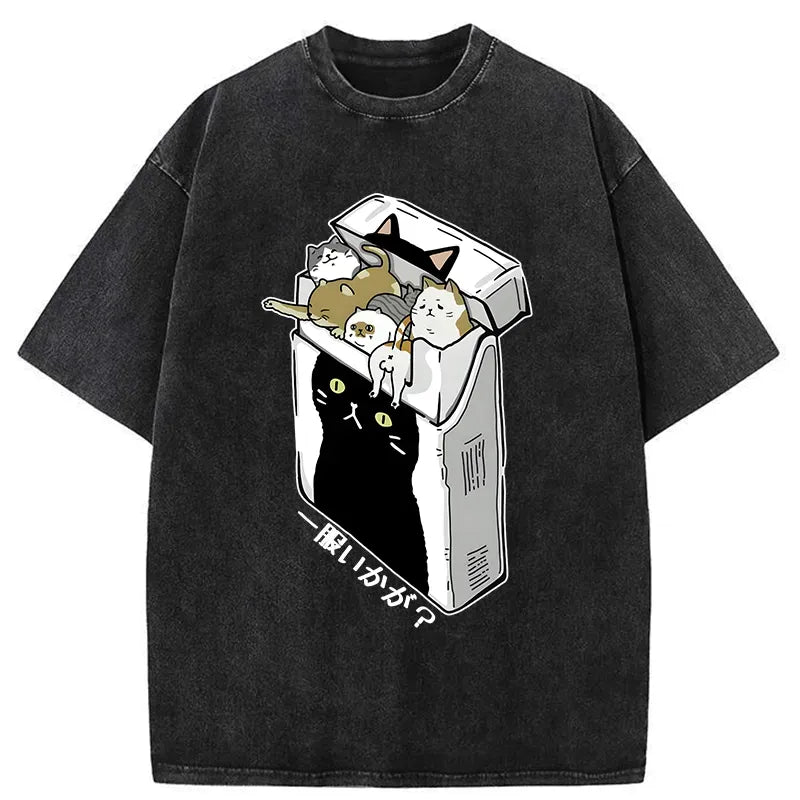 catgarette funny t-shirt best seller
