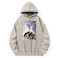 Kyoto Lion Cat Hoodie for Streetwear
