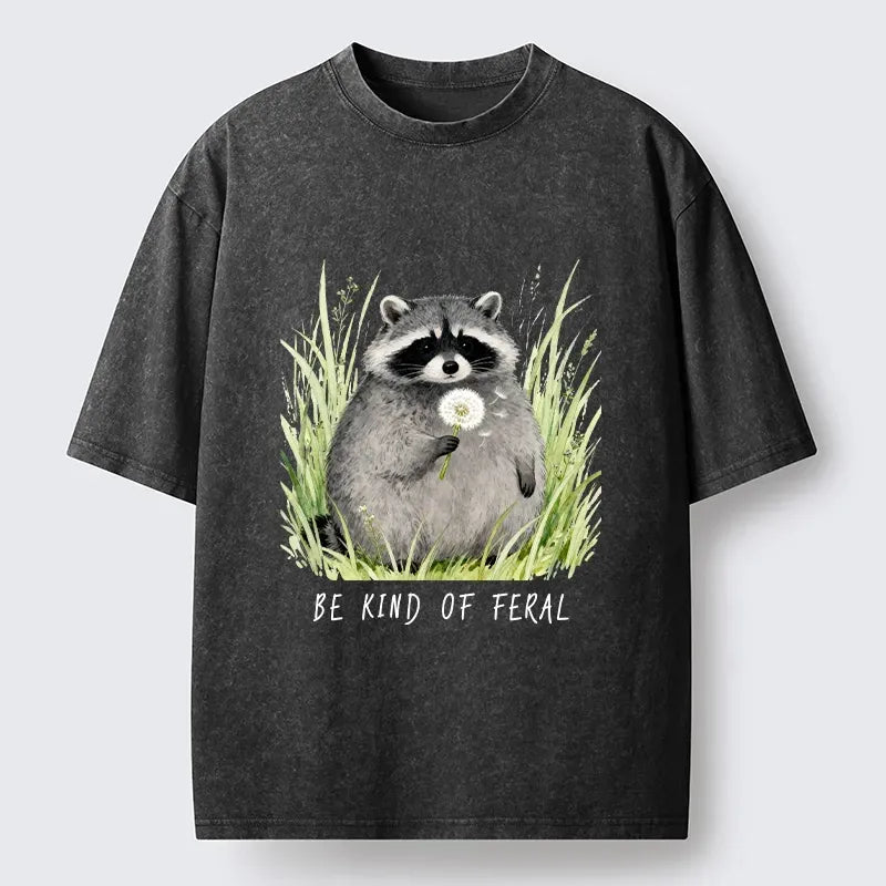Unisex Cotton Raccoon Tee with Free Shipping