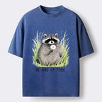 Gentle Feral Raccoon Shirt for Street Style
