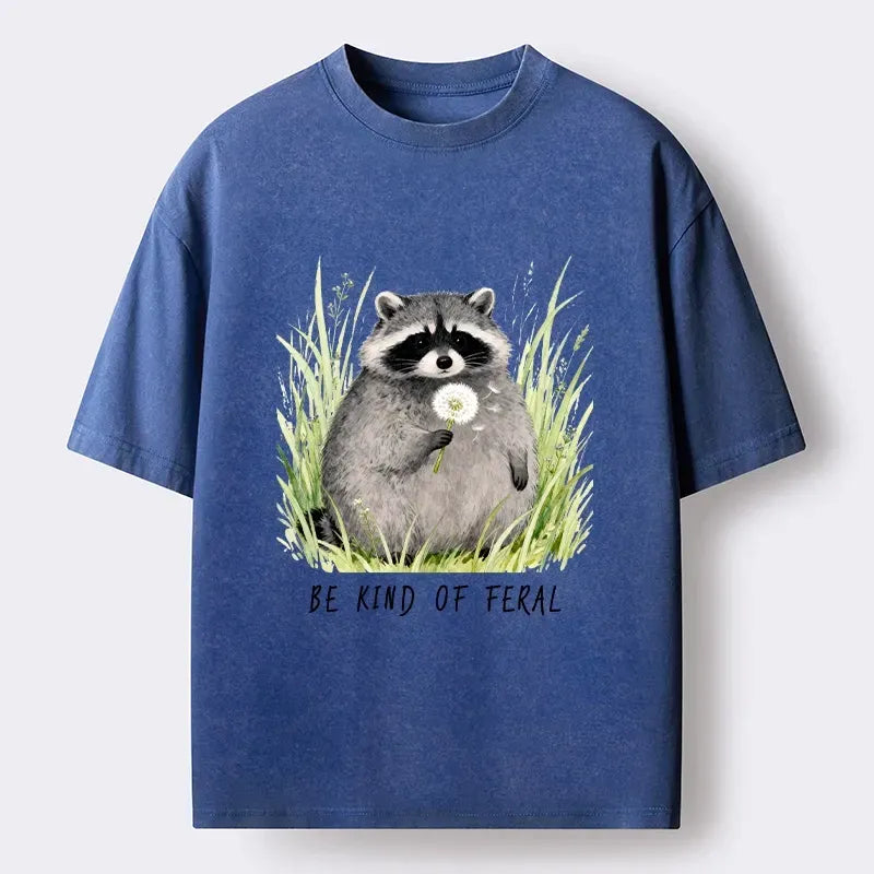 Gentle Feral Raccoon Shirt for Street Style