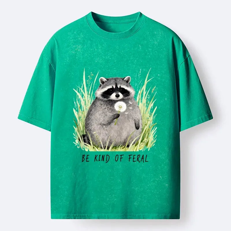 Gentle Feral Raccoon Shirt for Street Style