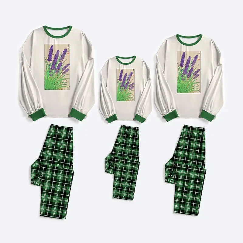 Kyoto-Lion matching family pajamas gift idea