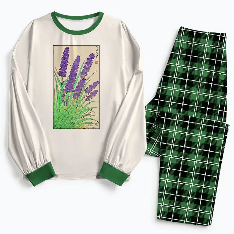 Kyoto-Lion matching family pajamas gift idea
