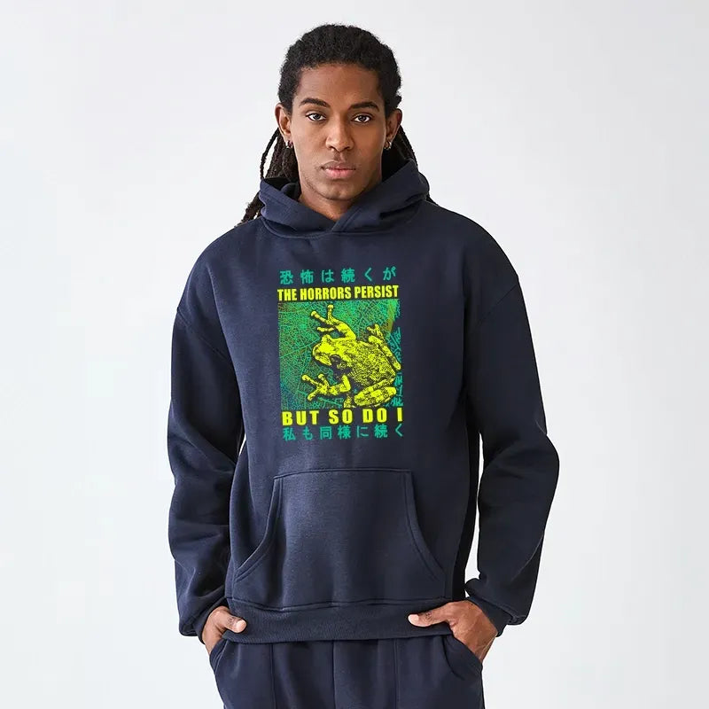 Creepy frog hoodie holiday gift idea