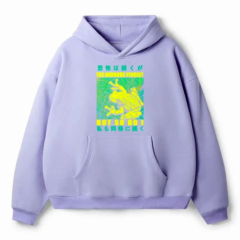 Kyoto Lion frog hoodie for men