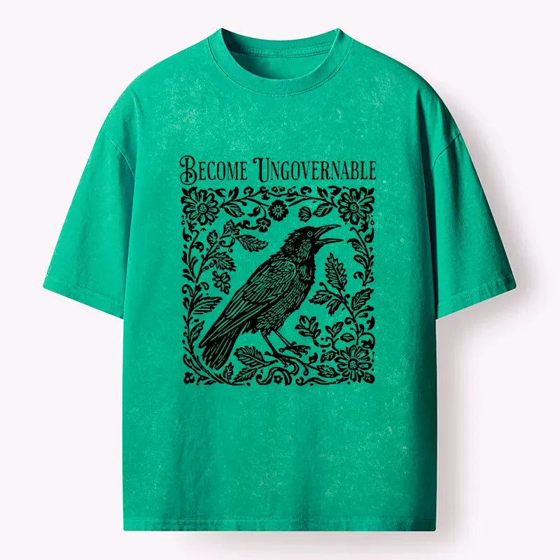 Japanese Vintage Crow Washed T-Shirt