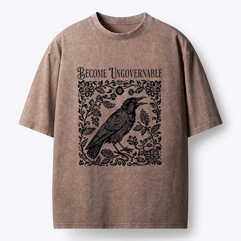 Japanese Vintage Crow Washed T-Shirt