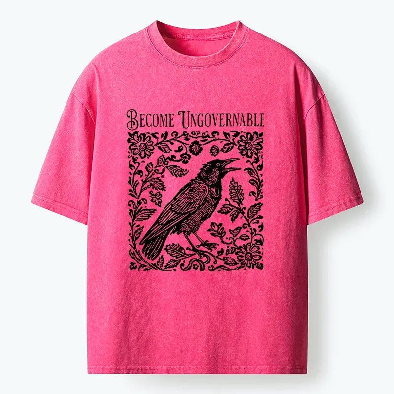 Japanese Vintage Crow Washed T-Shirt