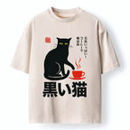 Kyoto Lion Unisex Cotton Tee for Summer Vacation