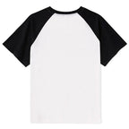 Kyoto-Lion Spooky Black Cat Japanese Raglan T-shirt
