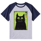 Comfortable Kyoto-Lion Cat Tee for Street Style