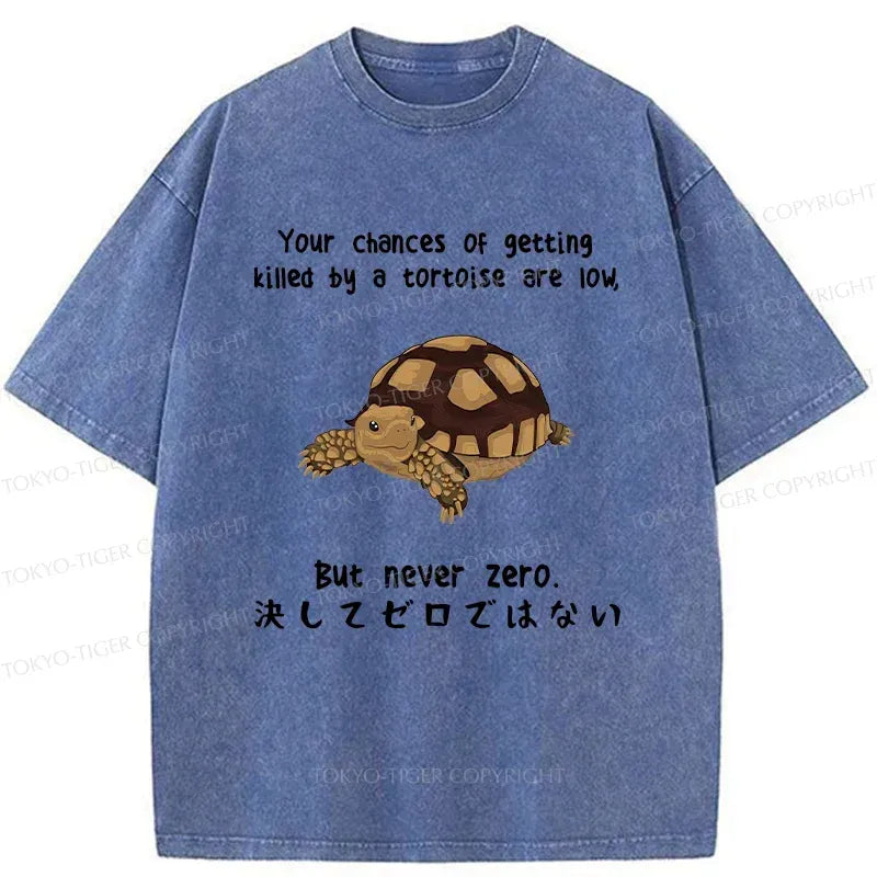 Kyoto-Lion Unisex Turtle T-Shirt for Everyday