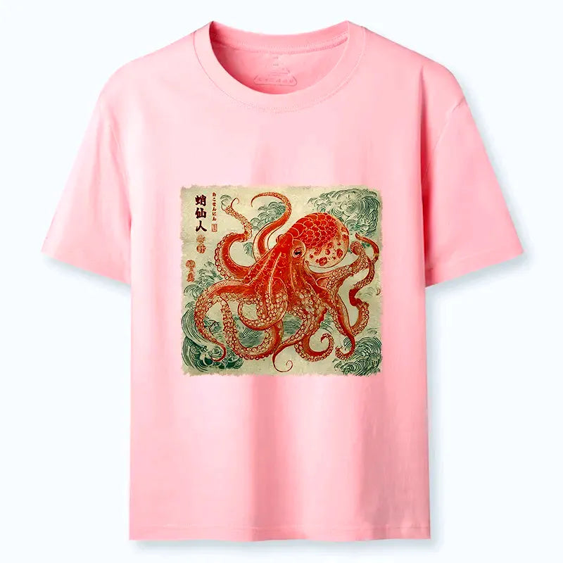 Kyoto-Lion Octopus Sage Classic T-Shirt