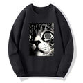 Japanese Scary Cat Sweatshirt for Men