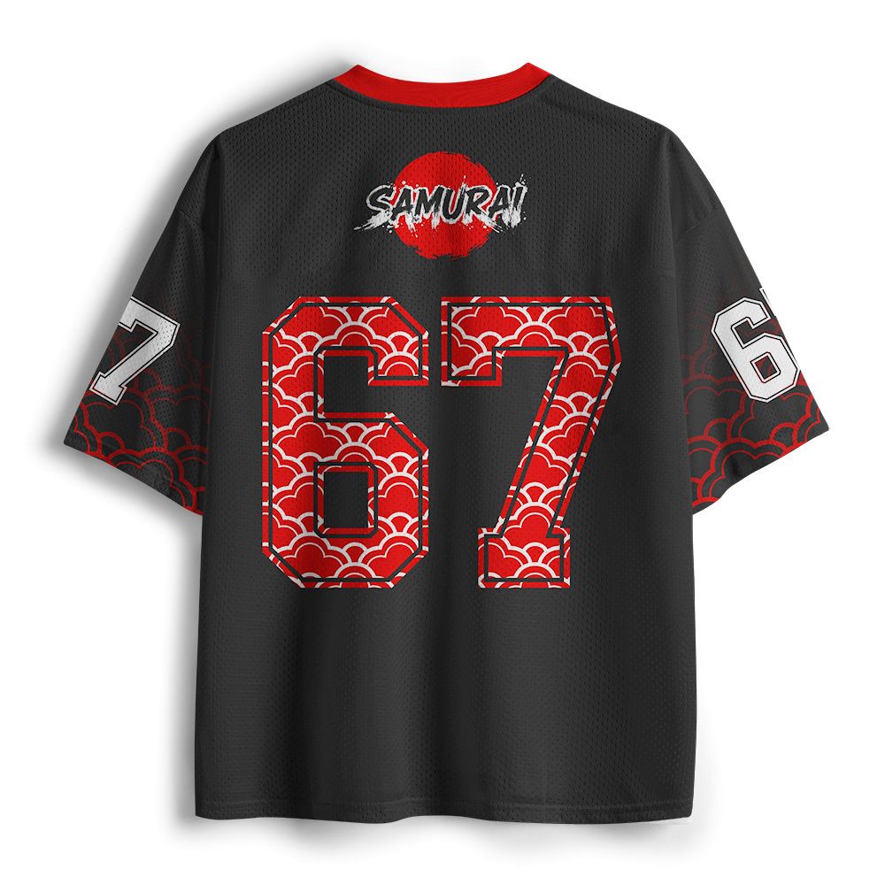 Japanese Samurai Mesh Jersey for Summer