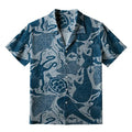 Kyoto Lion Marine Life Hawaiian Shirt on Sale