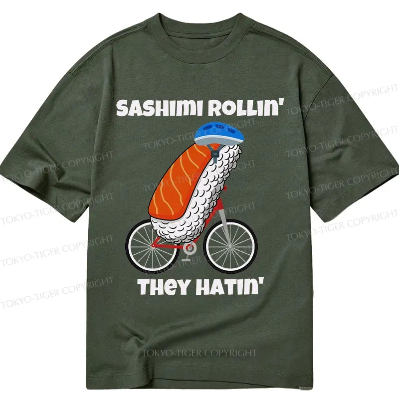 Funny Sushi Graphic T-Shirt
