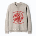 Japanese vintage washed sweatshirt for daily wear