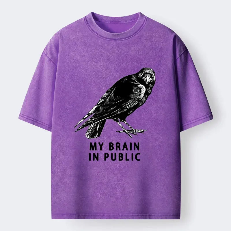 Unisex Kyoto Crow T-Shirt for Streetwear